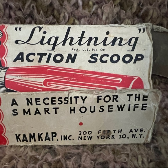 Lightning Action Ice Cream Scoop, Kam Kap, Excellent Condition with Original Box - Picture 9 of 16